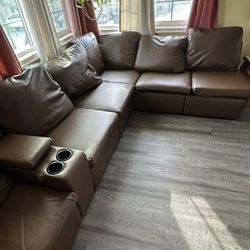 Brand new Couch 7 Piece Two Recliners- Electric, 