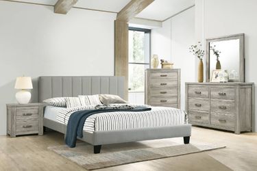 California King Frame With Mattress