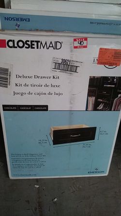 Closetmaid deluxe drawer kit