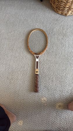 Wilson Jimmy Connors Capri vintage wooden tennis racket