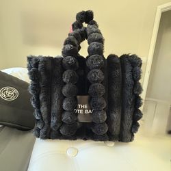 Black Fur The Tote Bag