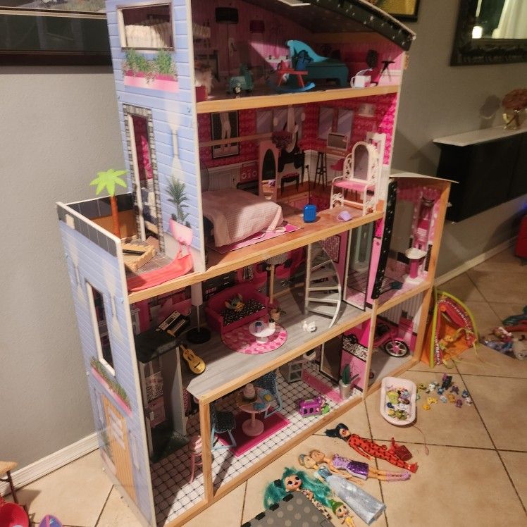 Barbie House And/ Or Accessories
