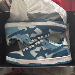 Blue Bapestas Size 11 Brand New