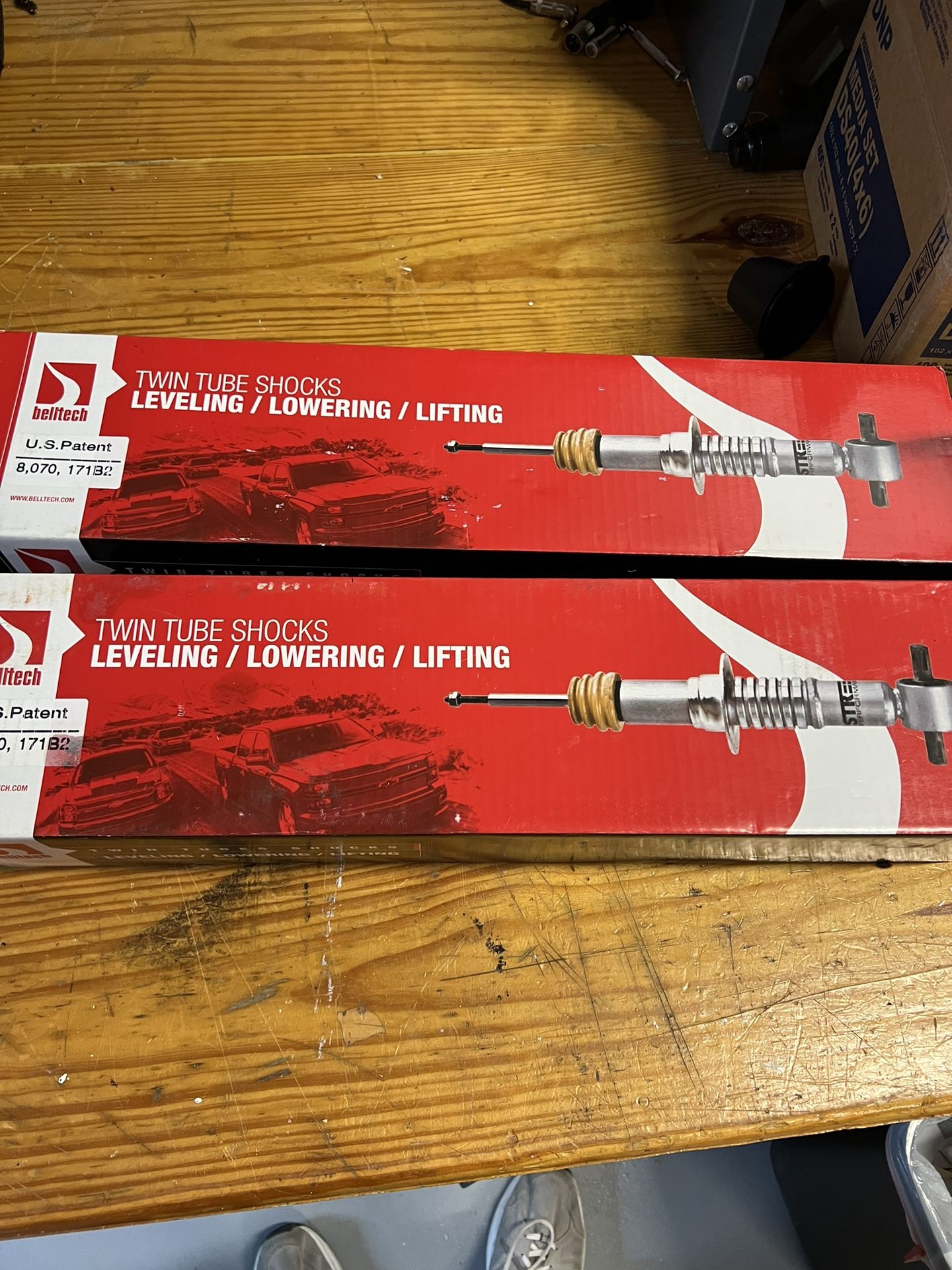 2 Ford F-150 Belltech Street Performance Strut (Lowered, Leveled)