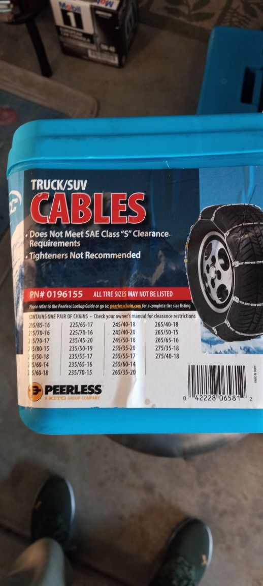 Snow Cables, Truck/SUV