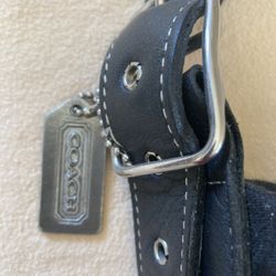 Beautiful black coach bag