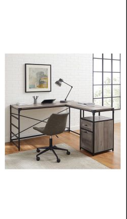 59 Inch Walker Edison L Shaped Desk!