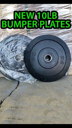 10lb bumper plates discount if you buy more olympic weights