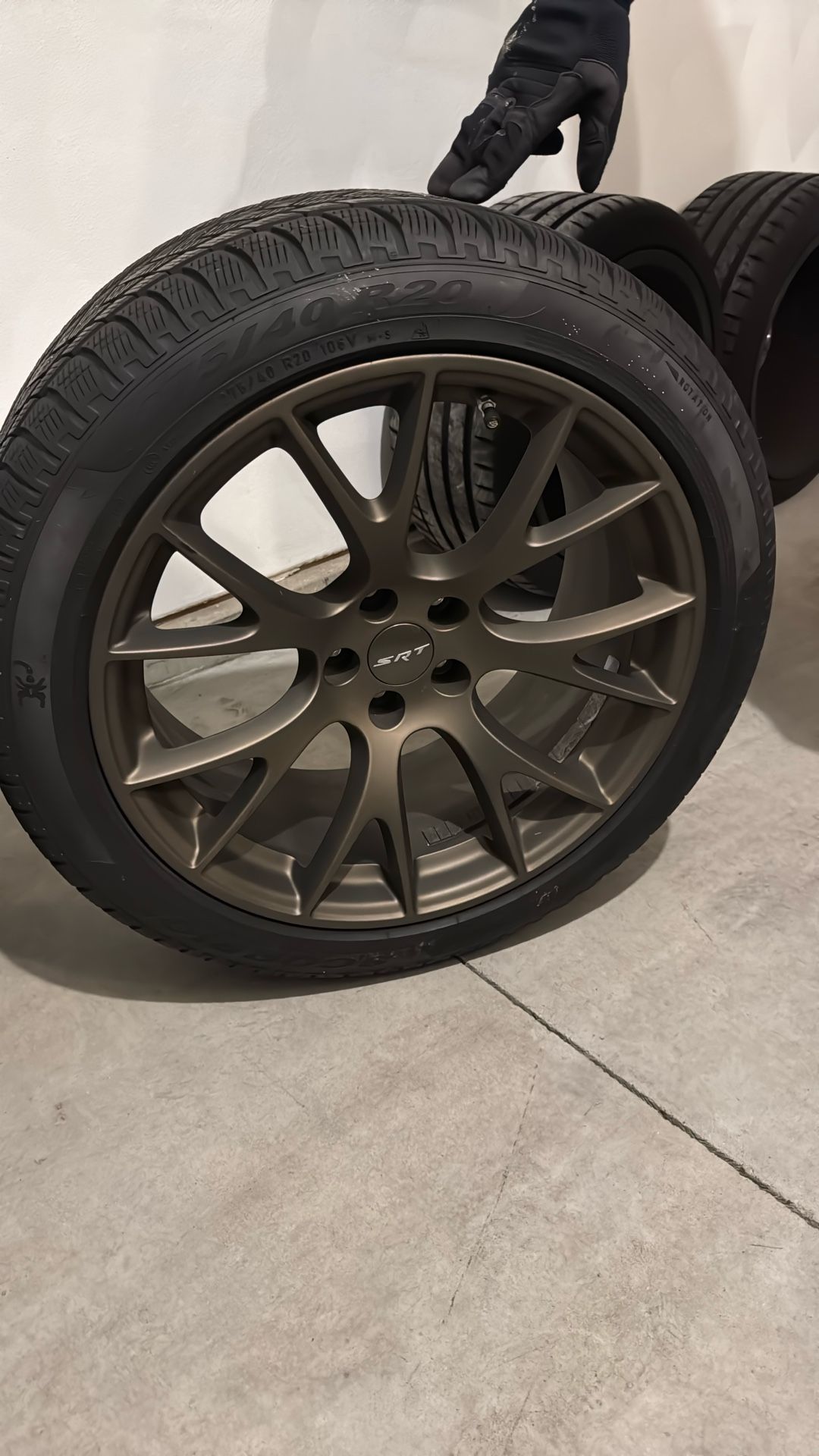 20” Dodge Hellcat OEM Forged Brass Monkey
