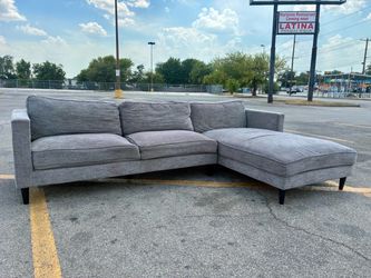 Gray Sectional Sofa – Clean & Ready for Pickup – Great Price