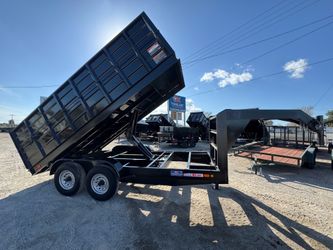 Carson Gooseneck Dump Trailer