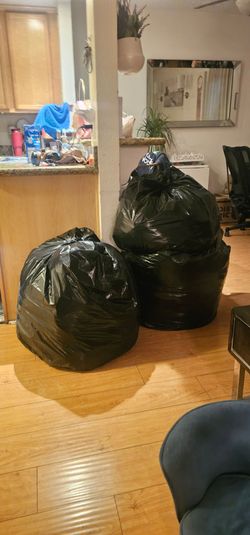 Bags full of Clothes