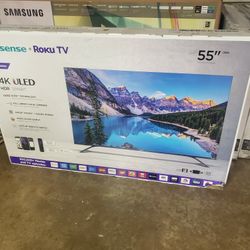 Tv Hisense 55", 4k, ULED, R8 Series, Excellent 