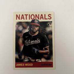 James Wood Archive Card
