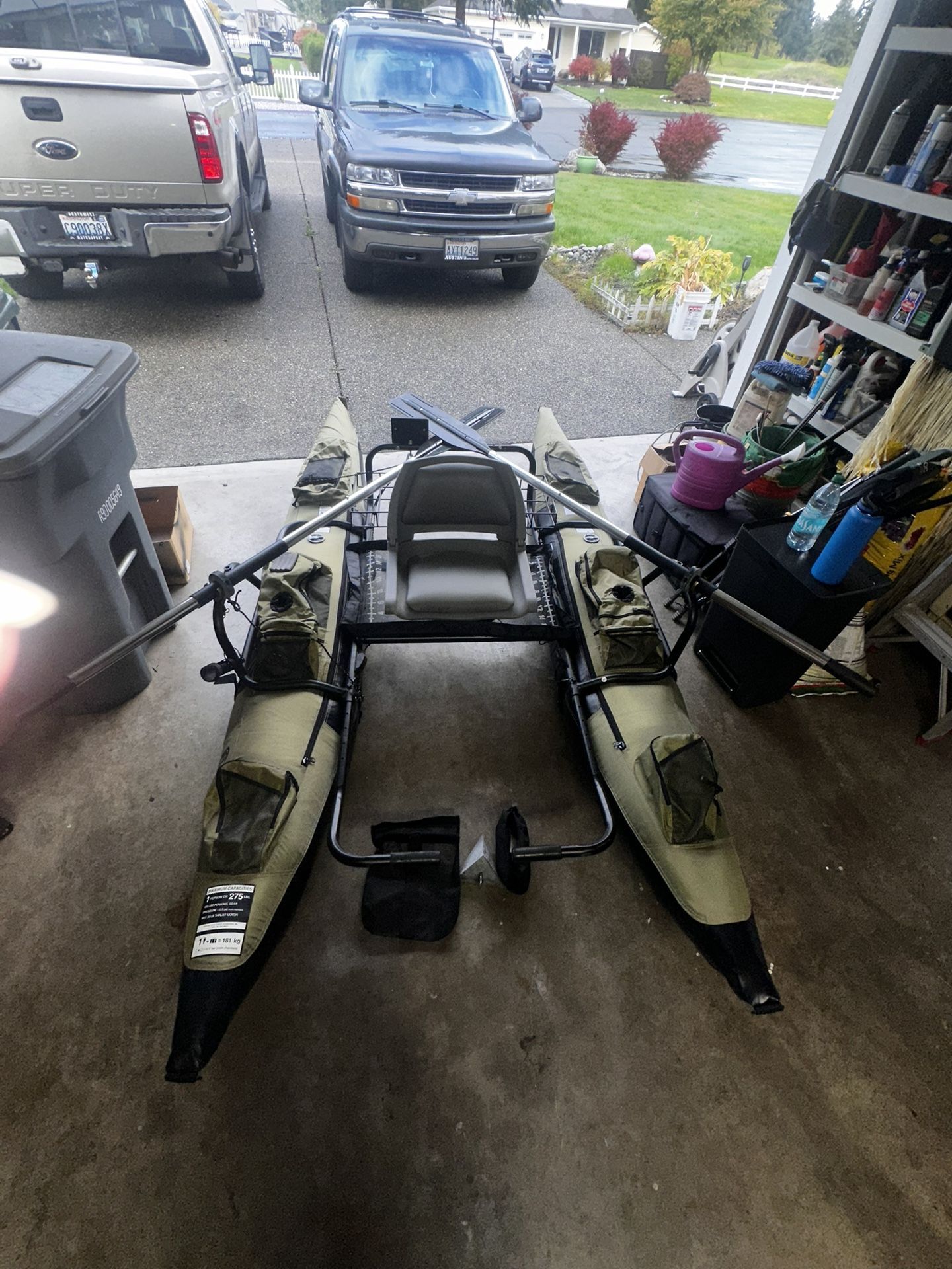 Colorado pontoon Fishing Boat