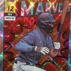 Francisco Lindor Panini Donruss  Diamond Marvels  Card Q