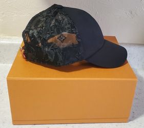 Louis Vuitton Black Mesh Trucker Hat 