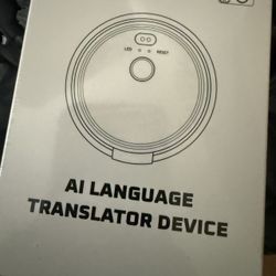 3-in-1 Portable Al Voice Translator