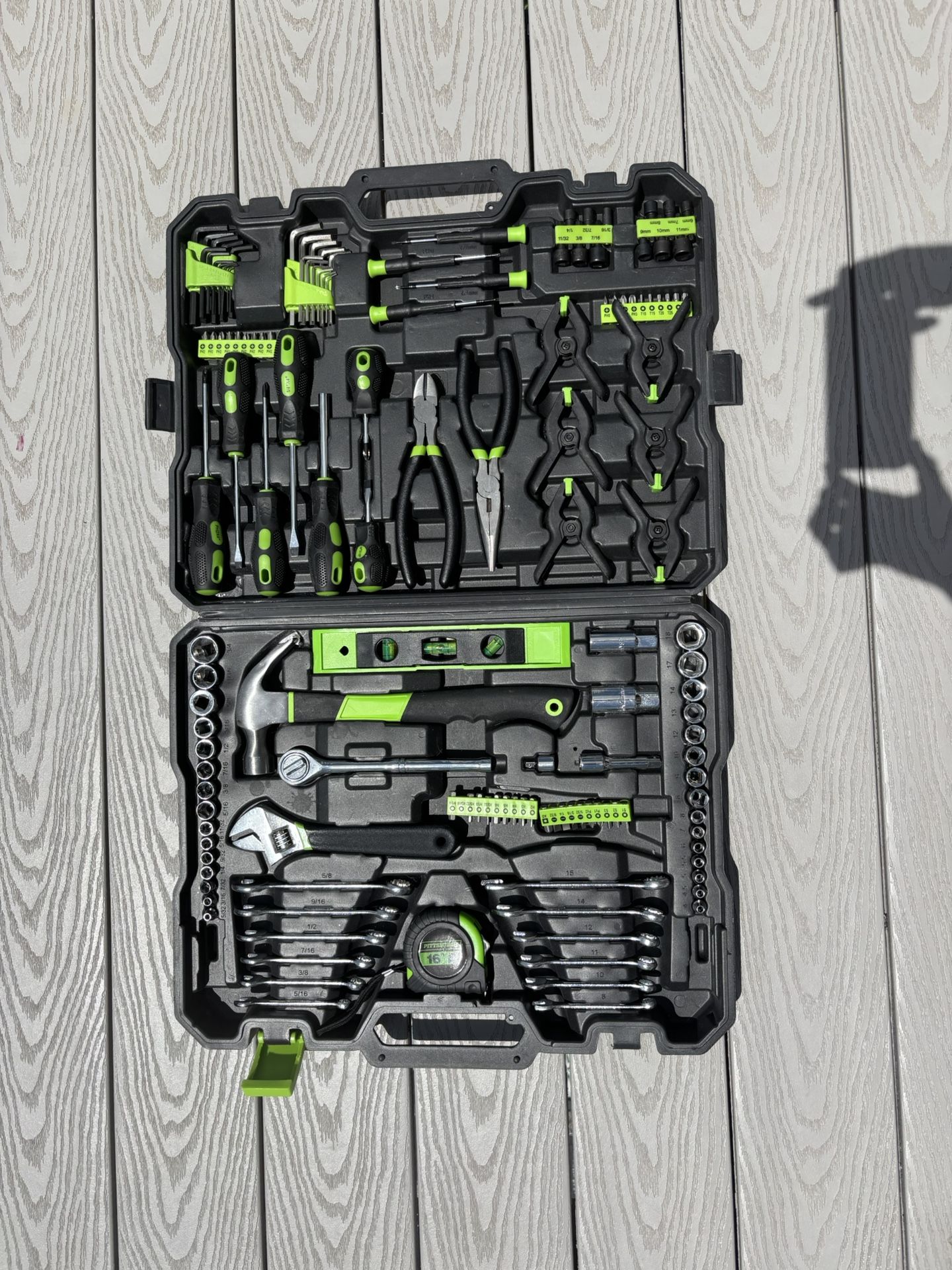 PITTSBURGH Tool Set with Case, 146-Piece