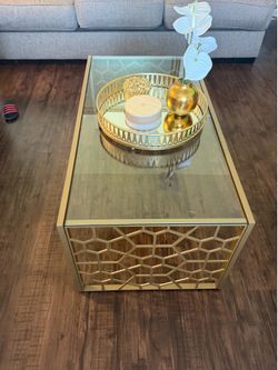 Gold Coffee Glass