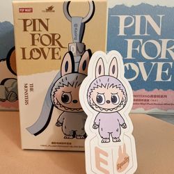 LETTER E THE MONSTERS Pin for Love Series-Vinyl Plush Pendant ✅IN STOCK ✅
