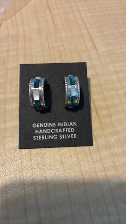 Hand made earrings.