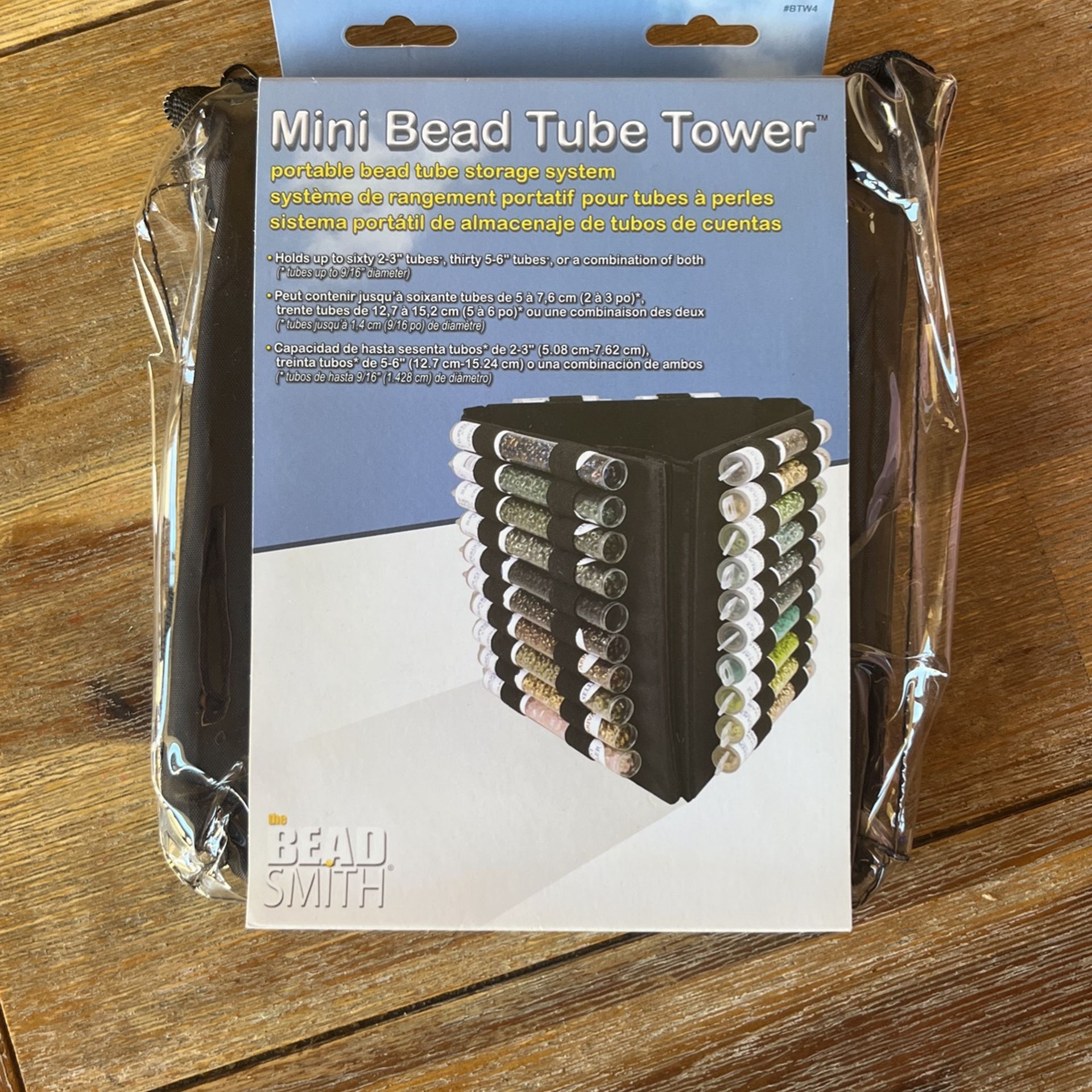 Portable Bead Tube Storage