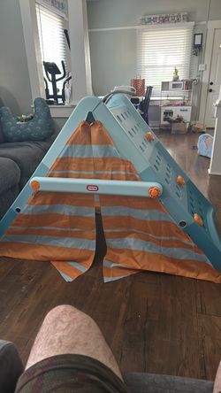 Little Tyke Camping and Climb Wall
