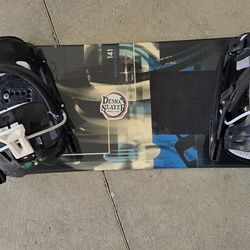 Morrow 141 Snowboard with Flow Flite Bindings