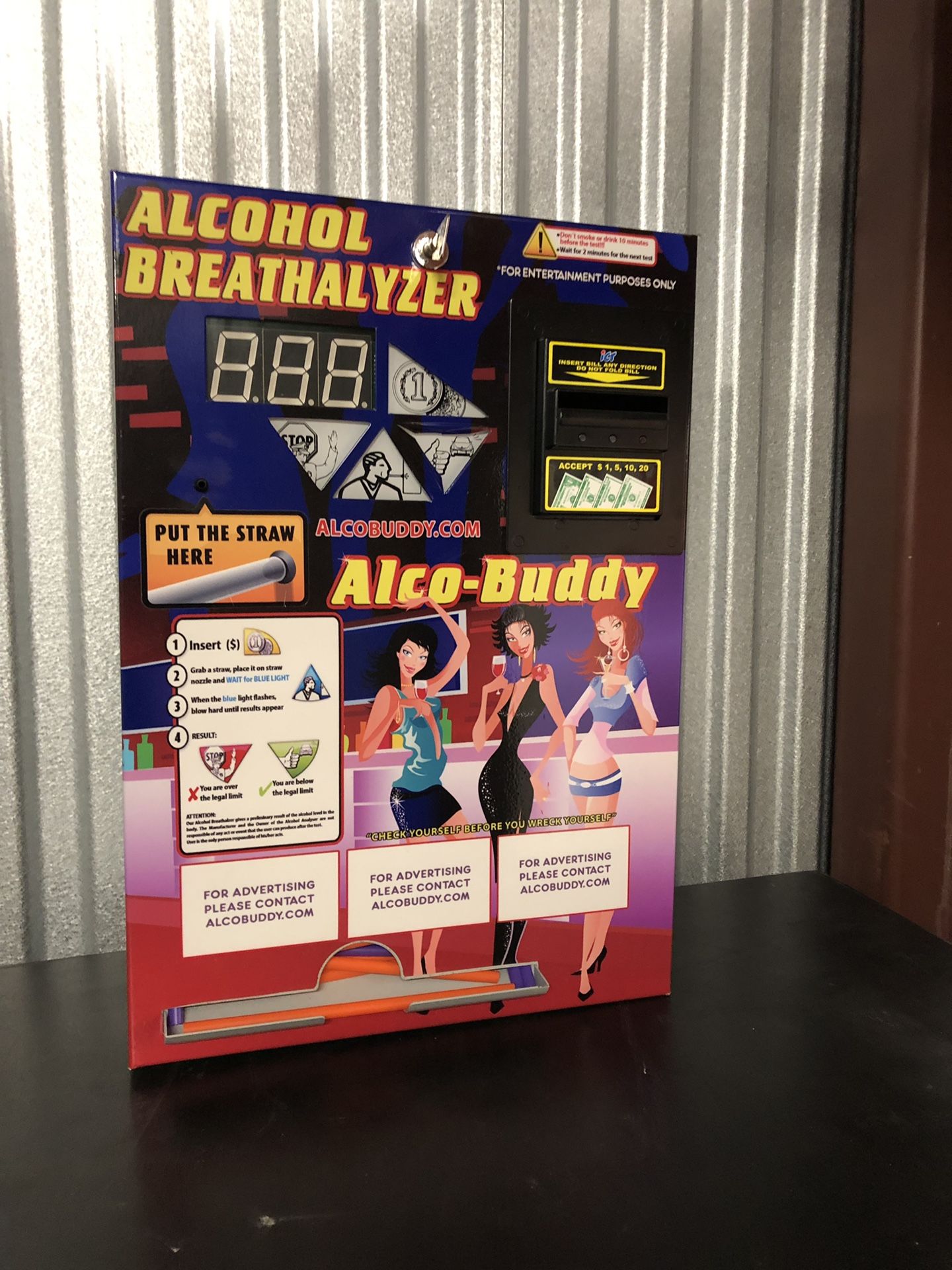 Alco-Buddy Vending Machine