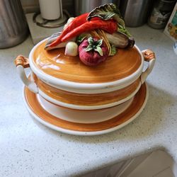 Vintage Garden Harvest Tureen 