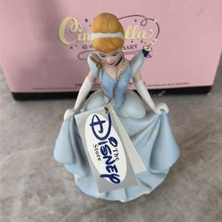 Vintage 1990’s Walt Disney, Cinderella Porcelain Bell 45th Anniversary