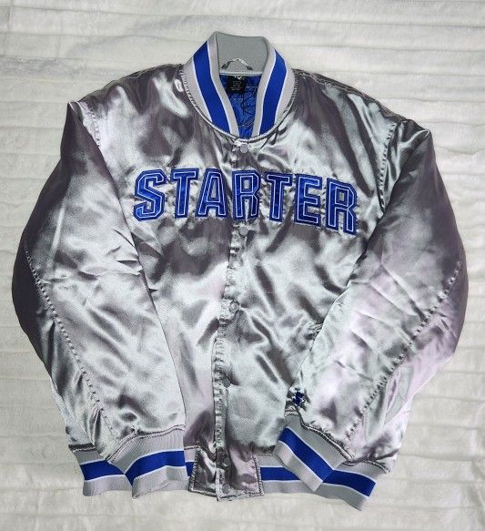 Vintage Starter Dallas Cowboys Satin Tony Romo #9 Bomber...