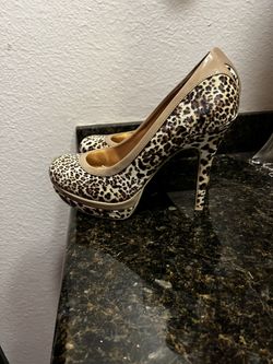 Leopard Heels
