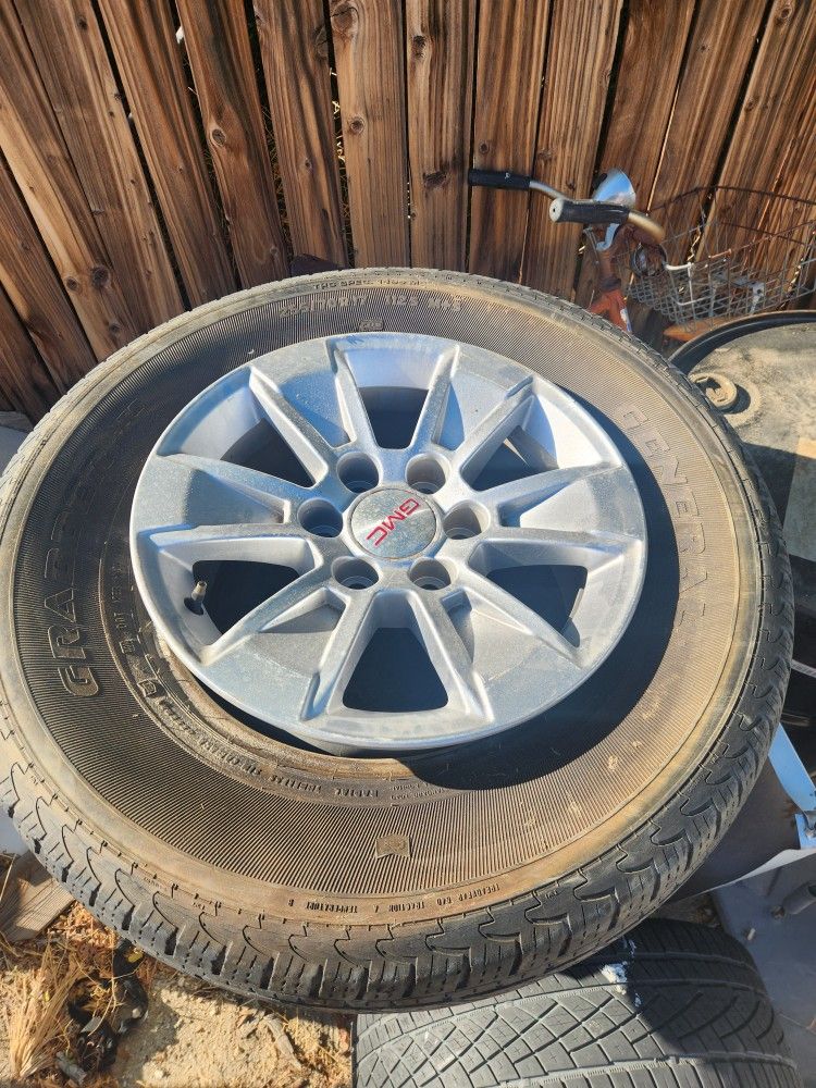 17" Stock Sierra Rims