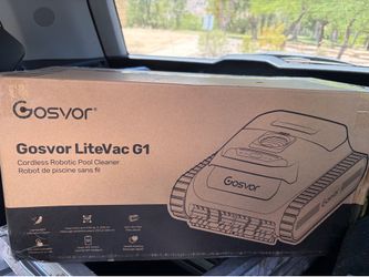NEW Gosvor LiteVac G1 Cordless Robotic Pool Cleaner - In Box