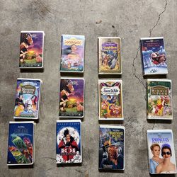 Disney VHS Lot