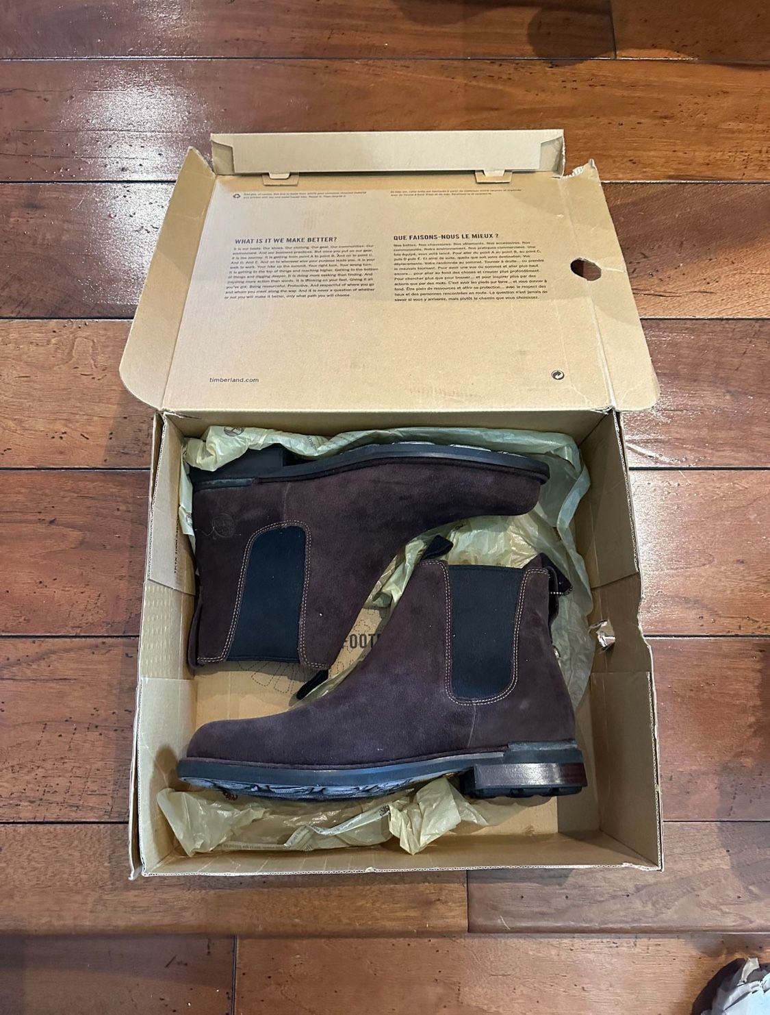 Timberland Brown (Chestnut) Suede Boots