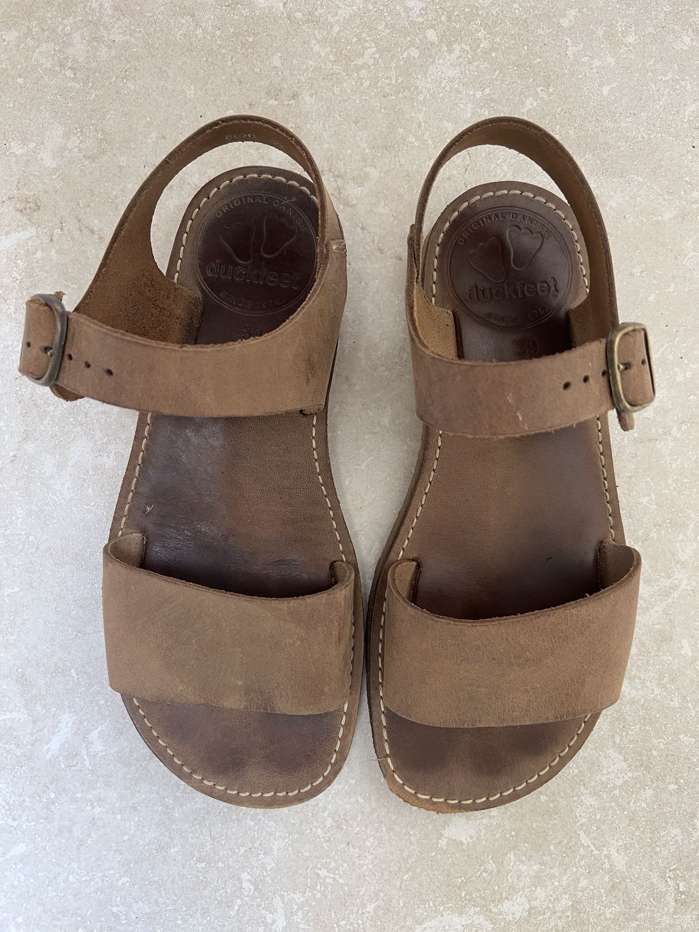 Duckfeet Løkken Leather Sandals