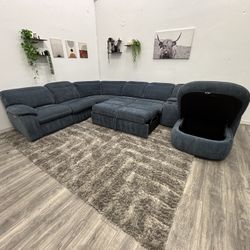 Sectional Couch Pull Out Bed Recliner - Free Delivery 