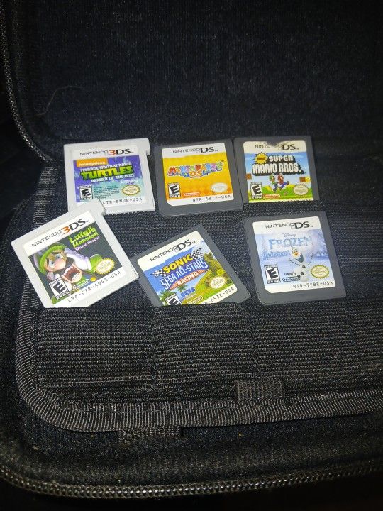 6 Gàmes Nintendo DS