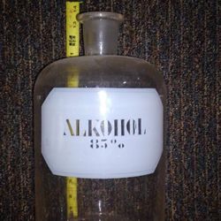 Vintage Hand Blown Jug.