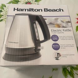 NEW Hamilton Beach Electric Kettle 1 Liter