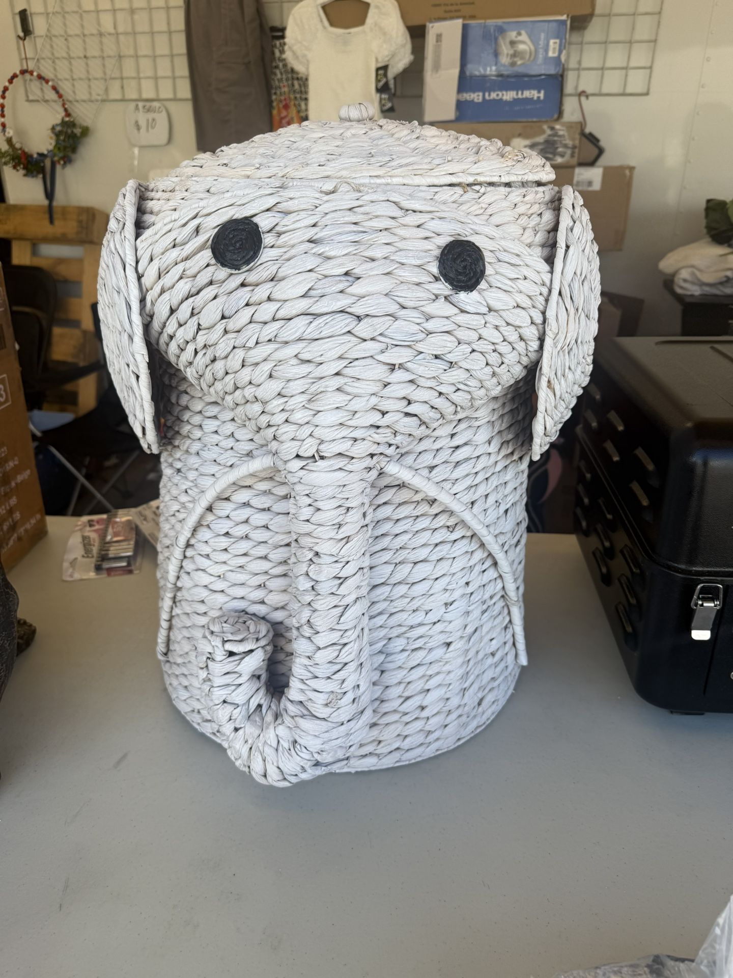 Elephant Laundry Basket