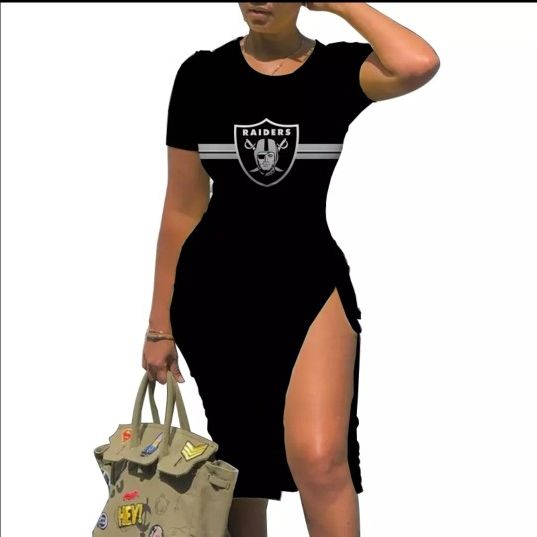 raiders jersey dress women Las Vegas Raiders Raiders Shirt Dress Discount Oakland Raiders Jersey Dress Sale Las Vegas Raiders Women