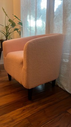 New Pink Accent Chair