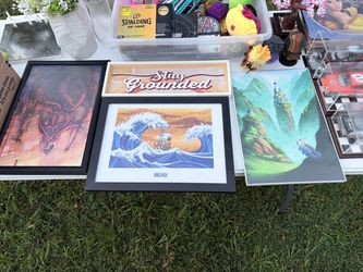 Posters and signs