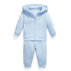 Baby Boy Fleece Full-zip hoodie And Pant Set/ Polo Ralph Lauren