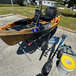 Old Town Mk106 Motorized Fishing Kayak 