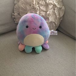 Merry The Octopus Squsihmallow 6inch No Tag Non Smokin Hous Hold